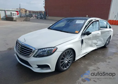 2015 Mercedes-Benz S 550 from USA, damaged, VIN WDDUG8CB4FA168774